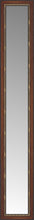 15" x 80" Malabar Walnut Custom Framed Mirror