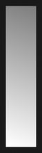 14" x 46" Soho Black Custom Framed Mirror