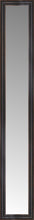 14" x 75" Aged Bronze Slope Custom Framed Mirror