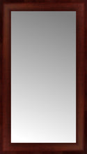 16" x 27" Ansley Mahogany Custom Framed Mirror