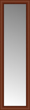 15" x 50" Ansley Cherry Custom Framed Mirror