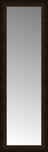 15" x 43" Dark Copper Custom Framed Mirror