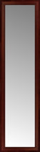 16" x 57" Ansley Mahogany Custom Framed Mirror