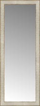 15" x 38" Libretto Antique Silver Custom Framed Mirror