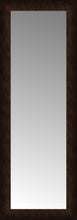 15" x 39" Dark Copper Custom Framed Mirror