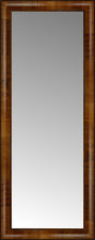 16" x 39" Belmont Light Brown Custom Framed Mirror