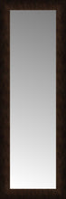 14" x 38" Dark Copper Custom Framed Mirror