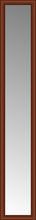14" x 77" Ansley Cherry Custom Framed Mirror