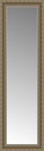 14" x 42" Ambrosia Silver Custom Framed Mirror