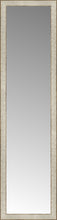 15" x 56" Libretto Antique Silver Custom Framed Mirror
