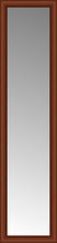 16" x 63" Ansley Cherry Custom Framed Mirror