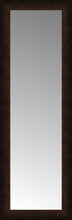15" x 42" Dark Copper Custom Framed Mirror
