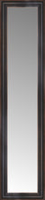 14" x 52" Aged Bronze Slope Custom Framed Mirror