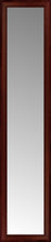 14" x 59" Ansley Mahogany Custom Framed Mirror