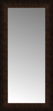 14" x 27" Dark Copper Custom Framed Mirror