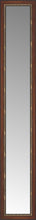15" x 73" Malabar Walnut Custom Framed Mirror
