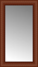 14" x 23" Ansley Cherry Custom Framed Mirror