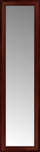 14" x 49" Ansley Mahogany Custom Framed Mirror