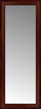 16" x 40" Ansley Mahogany Custom Framed Mirror