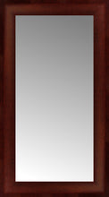 14" x 24" Ansley Mahogany Custom Framed Mirror