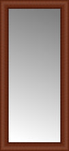 16" x 33" Ansley Cherry Custom Framed Mirror