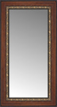 16" x 27" Malabar Walnut Custom Framed Mirror