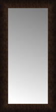 15" x 28" Dark Copper Custom Framed Mirror