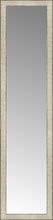 14" x 56" Libretto Antique Silver Custom Framed Mirror