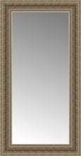 15" x 27" Ambrosia Silver Custom Framed Mirror