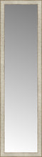 16" x 58" Libretto Antique Silver Custom Framed Mirror