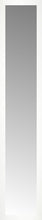 14" x 70" White Wide Cube Custom Framed Mirror