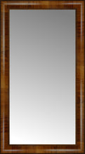 17" x 30" Belmont Light Brown Custom Framed Mirror