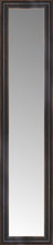 14" x 54" Aged Bronze Slope Custom Framed Mirror