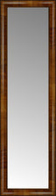 14" x 46" Belmont Light Brown Custom Framed Mirror
