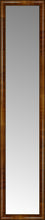 15" x 69" Belmont Light Brown Custom Framed Mirror