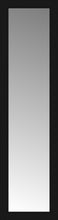 14" x 49" Soho Black Custom Framed Mirror