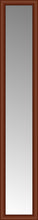 14" x 74" Ansley Cherry Custom Framed Mirror