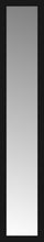 14" x 70" Soho Black Custom Framed Mirror