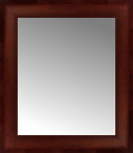15" x 17" Ansley Mahogany Custom Framed Mirror