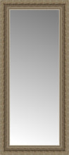 15" x 31" Ambrosia Silver Custom Framed Mirror