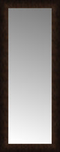 16" x 38" Dark Copper Custom Framed Mirror