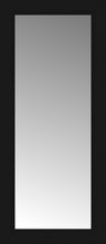 14" x 30" Soho Black Custom Framed Mirror