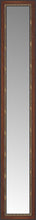 14" x 67" Malabar Walnut Custom Framed Mirror