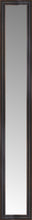 14" x 80" Aged Bronze Slope Custom Framed Mirror
