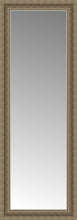 16" x 42" Ambrosia Silver Custom Framed Mirror
