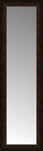 14" x 44" Dark Copper Custom Framed Mirror