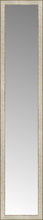 14" x 68" Libretto Antique Silver Custom Framed Mirror