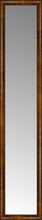 15" x 73" Belmont Light Brown Custom Framed Mirror