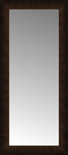 16" x 34" Dark Copper Custom Framed Mirror