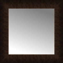 16" x 16" Dark Copper Custom Framed Mirror